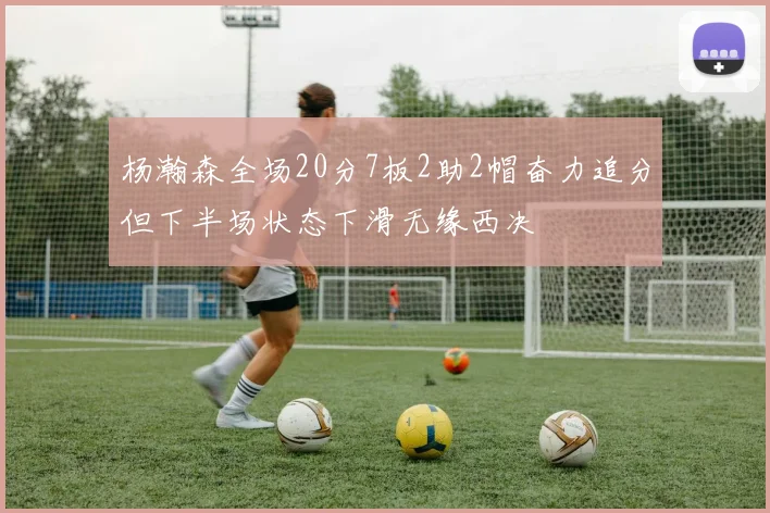 杨瀚森全场20分7板2助2帽奋力追分但下半场状态下滑无缘西决
