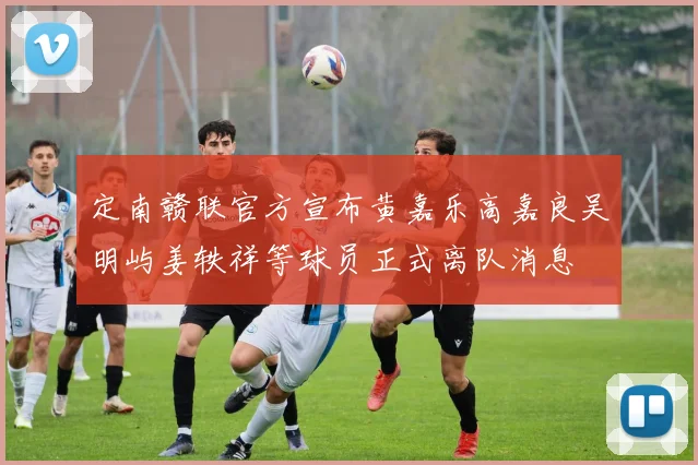 定南赣联官方宣布黄嘉乐高嘉良吴明屿姜轶祥等球员正式离队消息